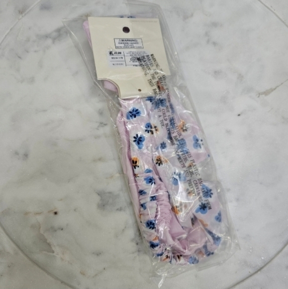 Cat & Jack Girls Head Wraps 2 Pack Floral/Pink - Picture 7 of 10